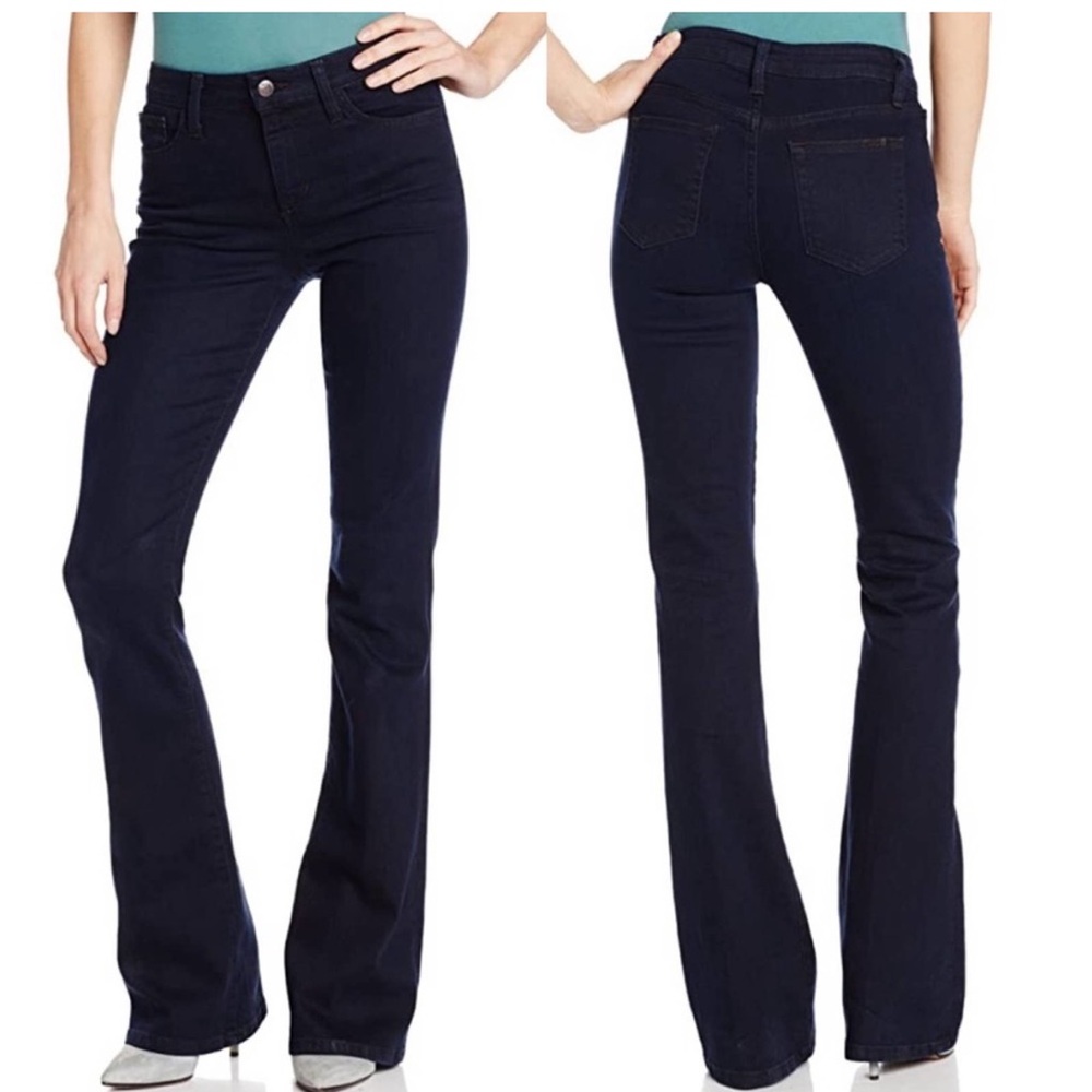 Joes Jean’s High Rise Flare Jean in Galenia Dark Wash SZ 25